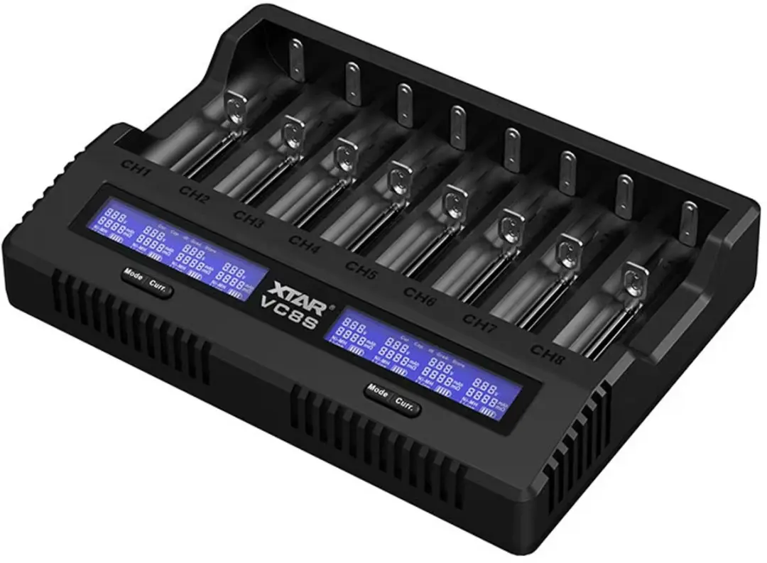 Xtar VC8S Acculader - AA/AAA - 8 Batterijen - afbeelding 4 van 6