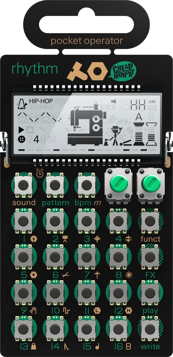 Teenage Engineering PO-12 rhythm
