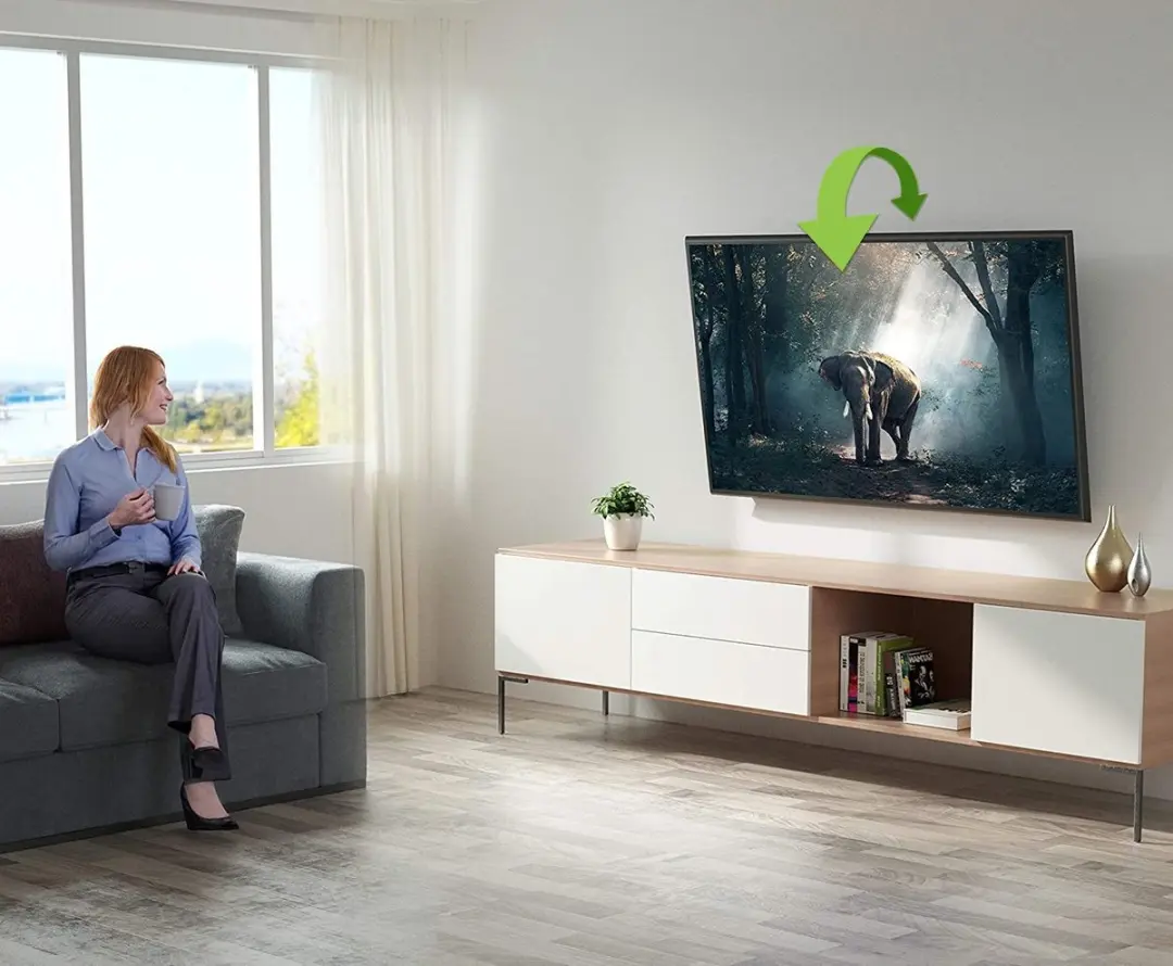 Techly ICA-PLB-148L TV-beugel 32-65 inch - Zwart - afbeelding 2 van 6