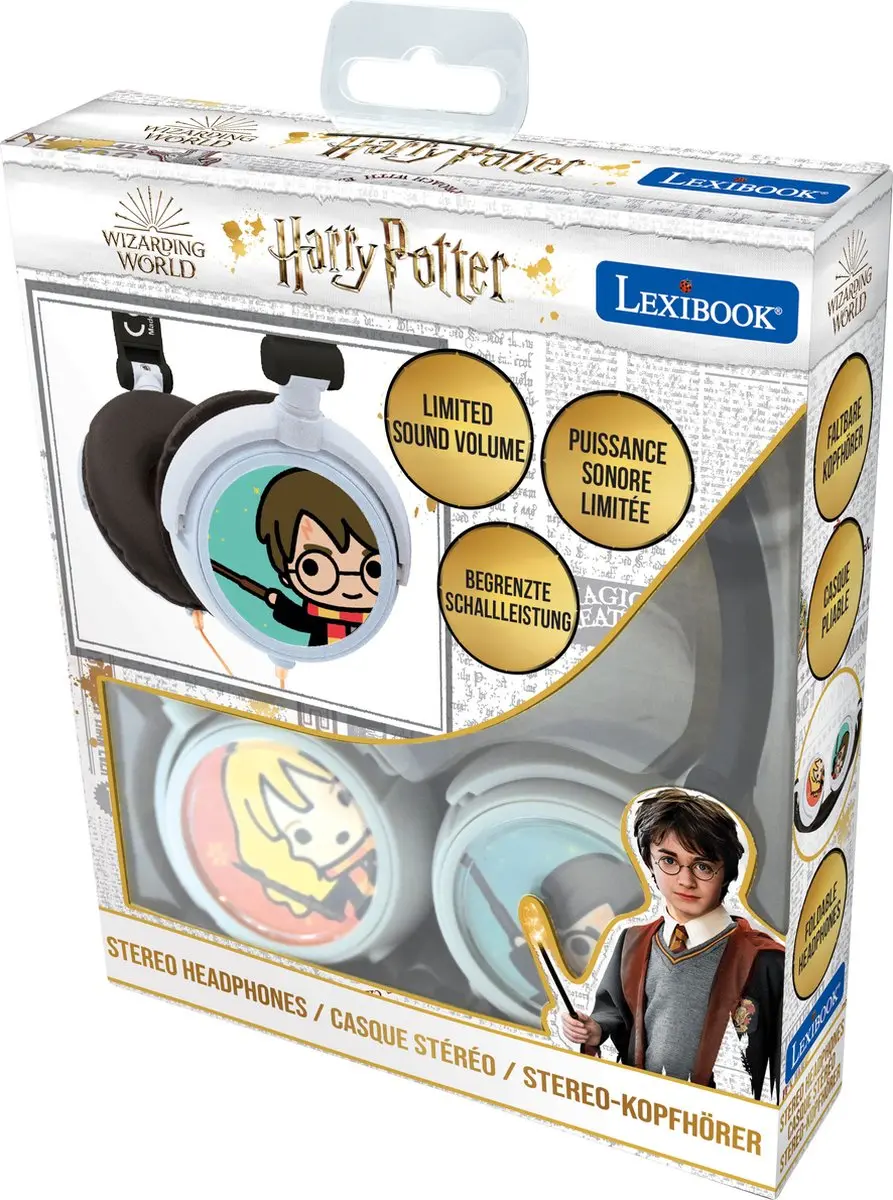Lexibook Harry Potter Opvouwbare Koptelefoon HP015HP - Wit - afbeelding 2 van 6