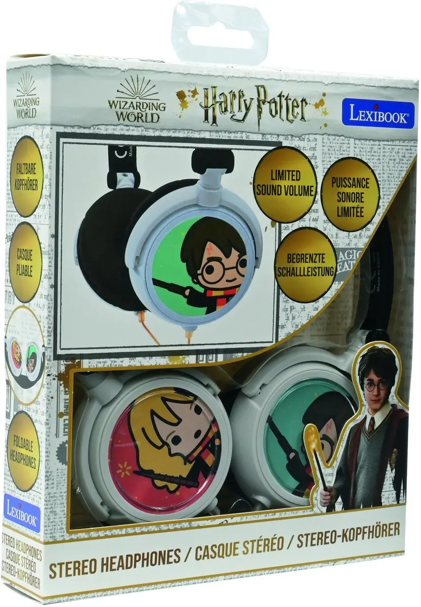 Lexibook Harry Potter Opvouwbare Koptelefoon HP015HP - Wit - afbeelding 5 van 6