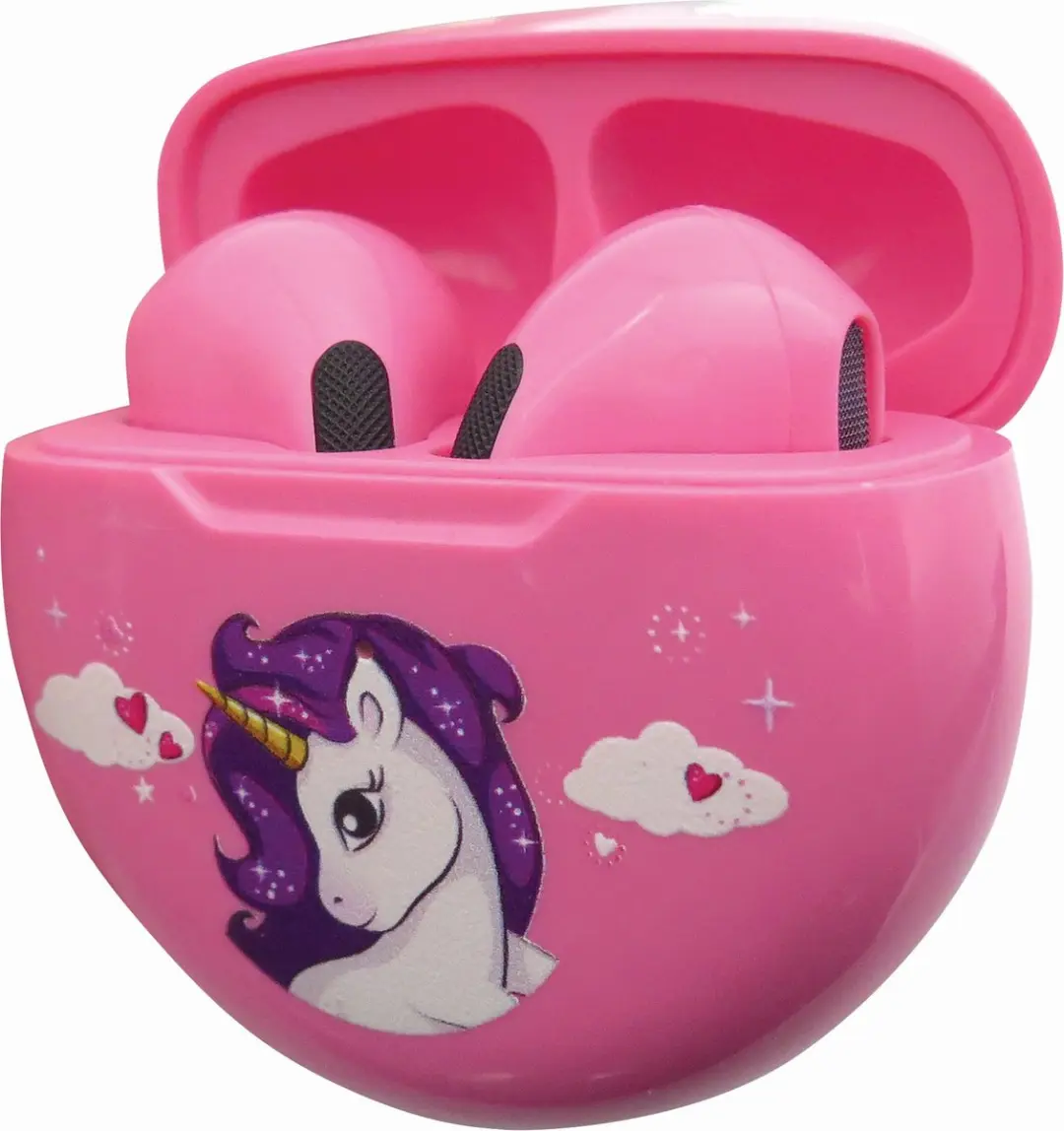 Lexibook Unicorn HPBT05UNI Bluetooth Oordopjes - Roze - afbeelding 2 van 6
