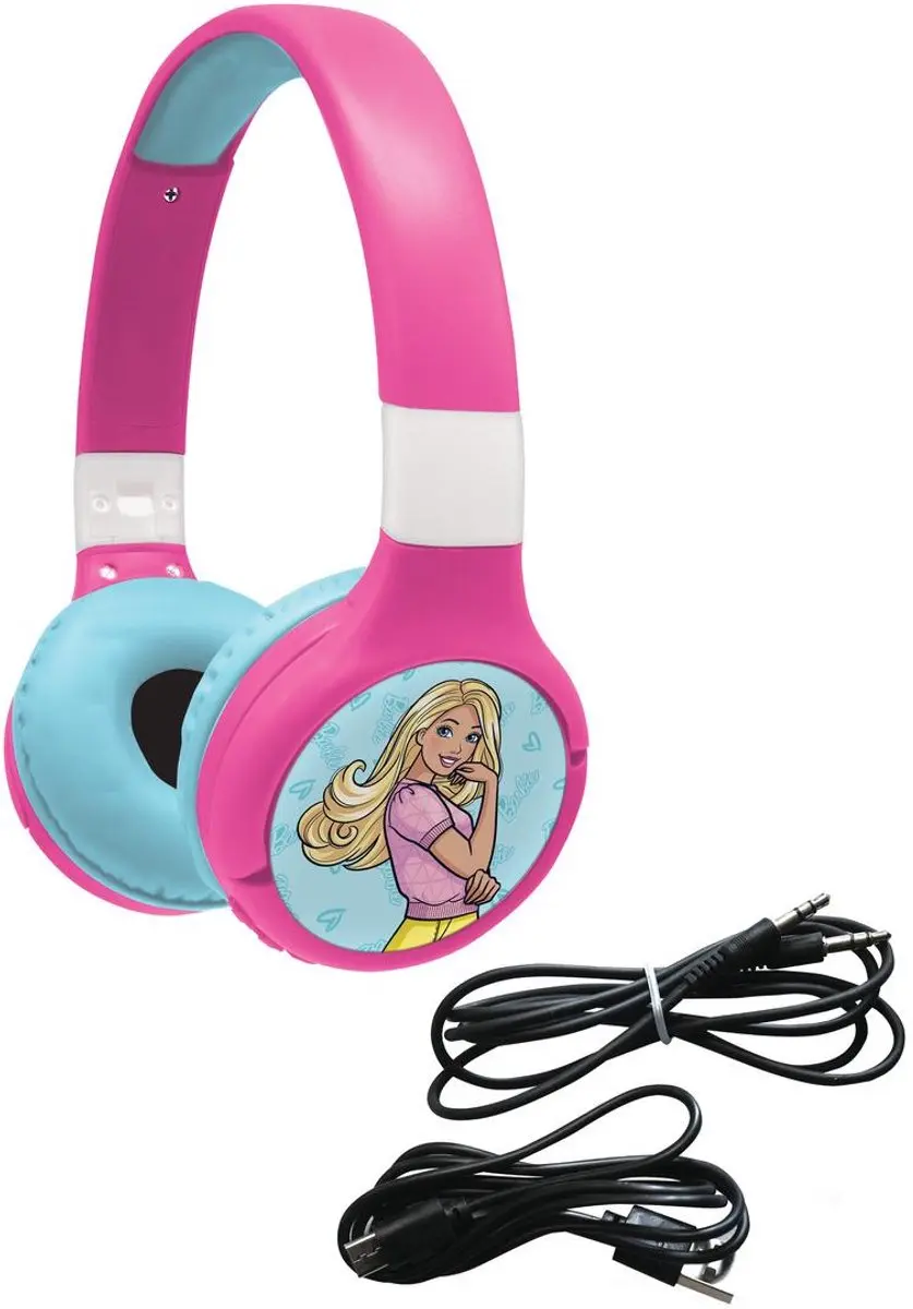 Lexibook Barbie HPBT010BB Kinderkoptelefoon - Roze - afbeelding 6 van 6