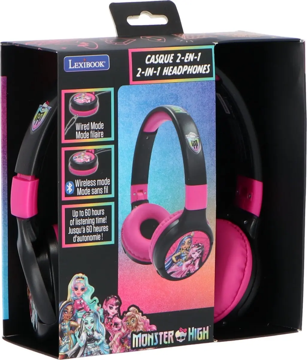 Lexibook Monster High HPBT010MH Koptelefoon