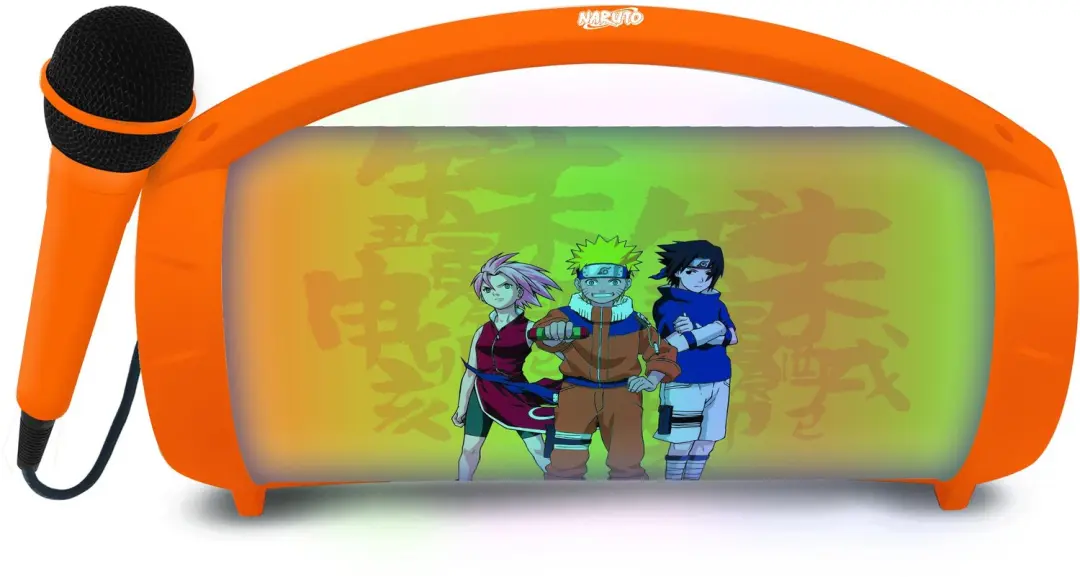 Lexibook Naruto BTP585NAZ Bluetooth Lichtluidspreker - Oranje - afbeelding 6 van 6