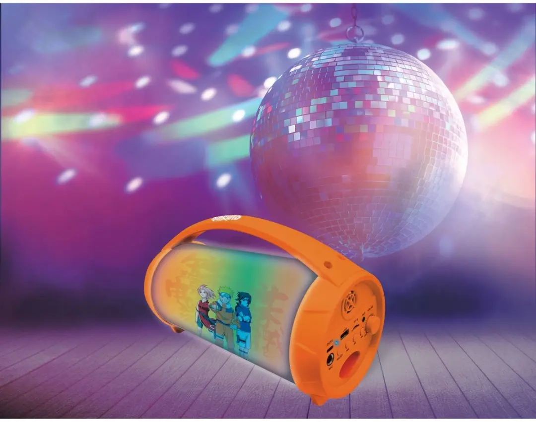 Lexibook Naruto BTP585NAZ Bluetooth Lichtluidspreker - Oranje - afbeelding 2 van 6