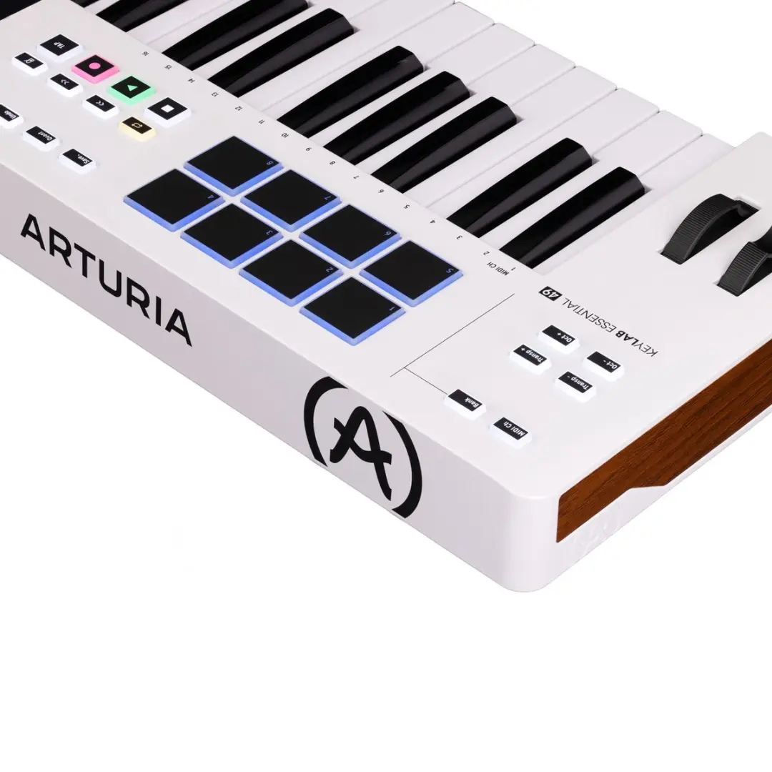 Arturia KeyLab Essential 49 MK3 MIDI-controller - Wit - afbeelding 5 van 6
