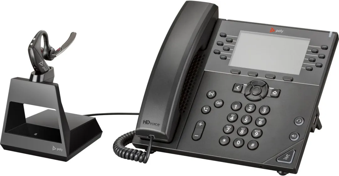 HP Poly Voyager 5200 Headset - Zwart