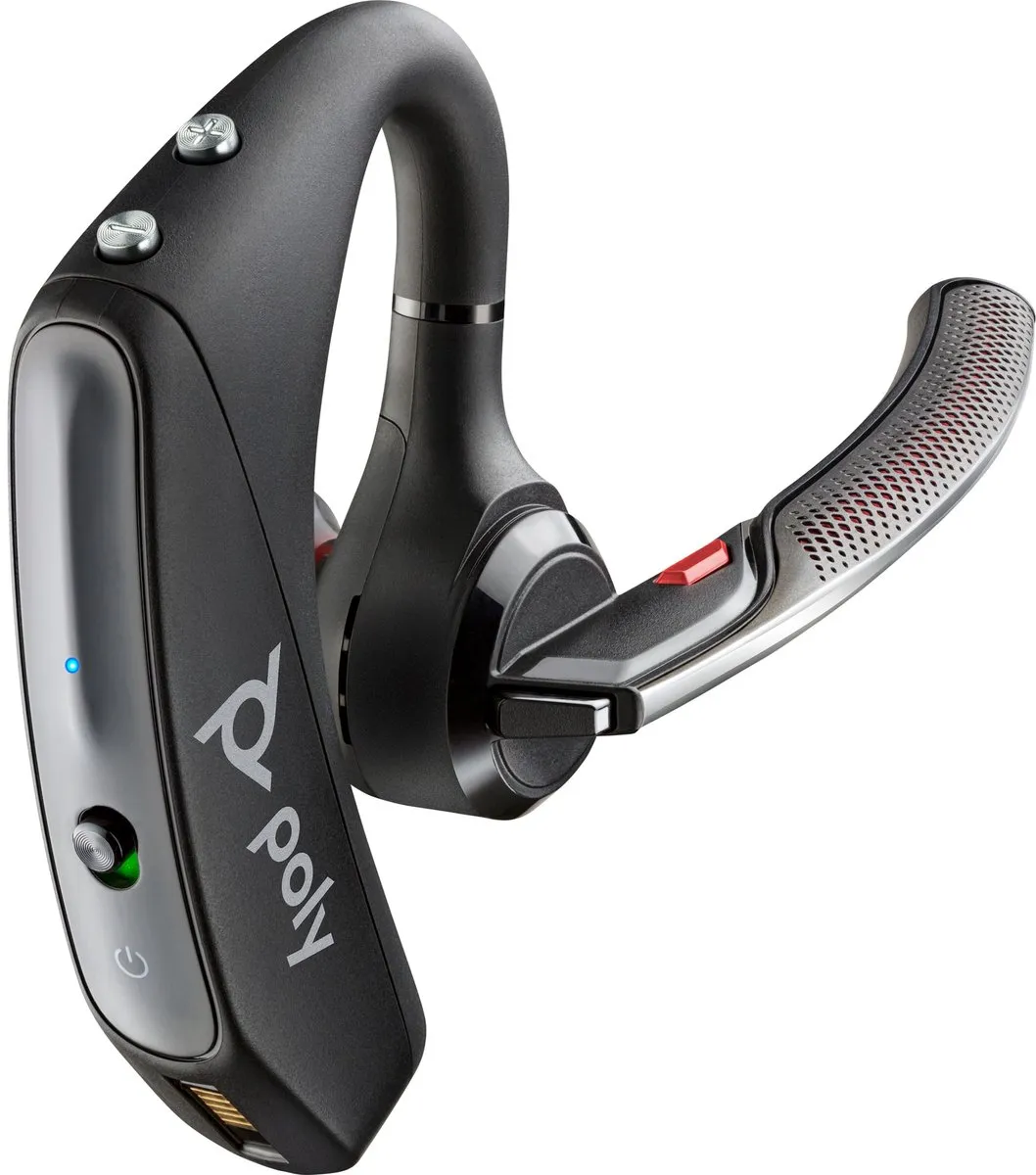 HP Poly Voyager 5200 Headset - Zwart