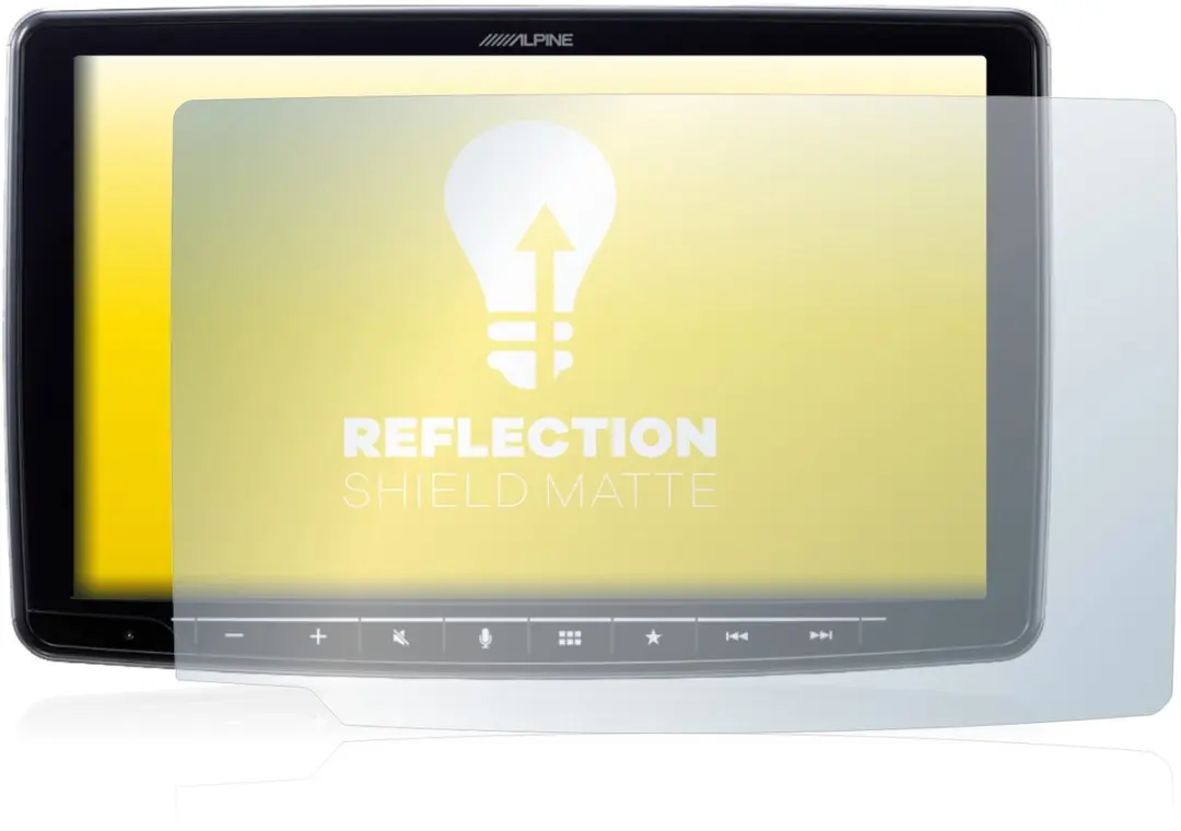 upscreen Alpine iLX-F903D Screenprotector 9" - Mat - afbeelding 5 van 6