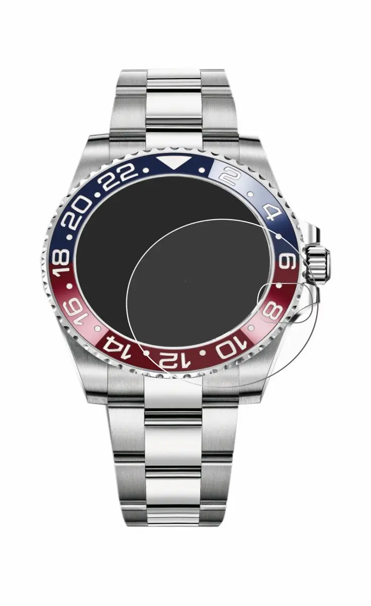 upscreen - Screenprotector voor Rolex GMT-Master II - Folie Beschermfolie transparant - afbeelding 5 van 6