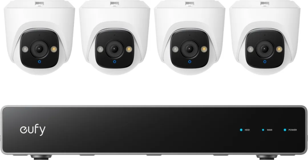 Eufy E41 4K PoE Camera Systeem & NVR | PTZ Bewakingscamera’s