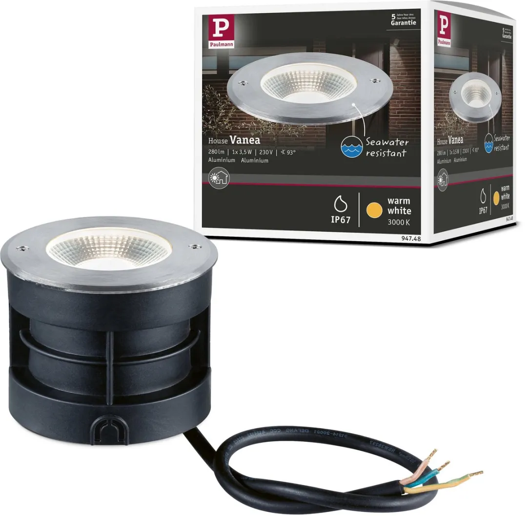 Paulmann Vanea LED Grondinbouwlamp 3,5W 3000K IP67