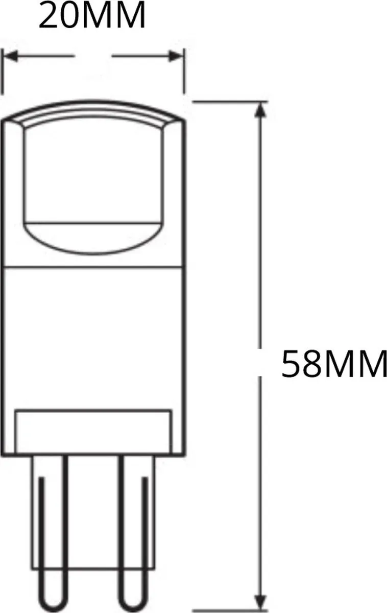 Osram Parathom LED G9 4.2W Warm Wit - Helder - afbeelding 3 van 6