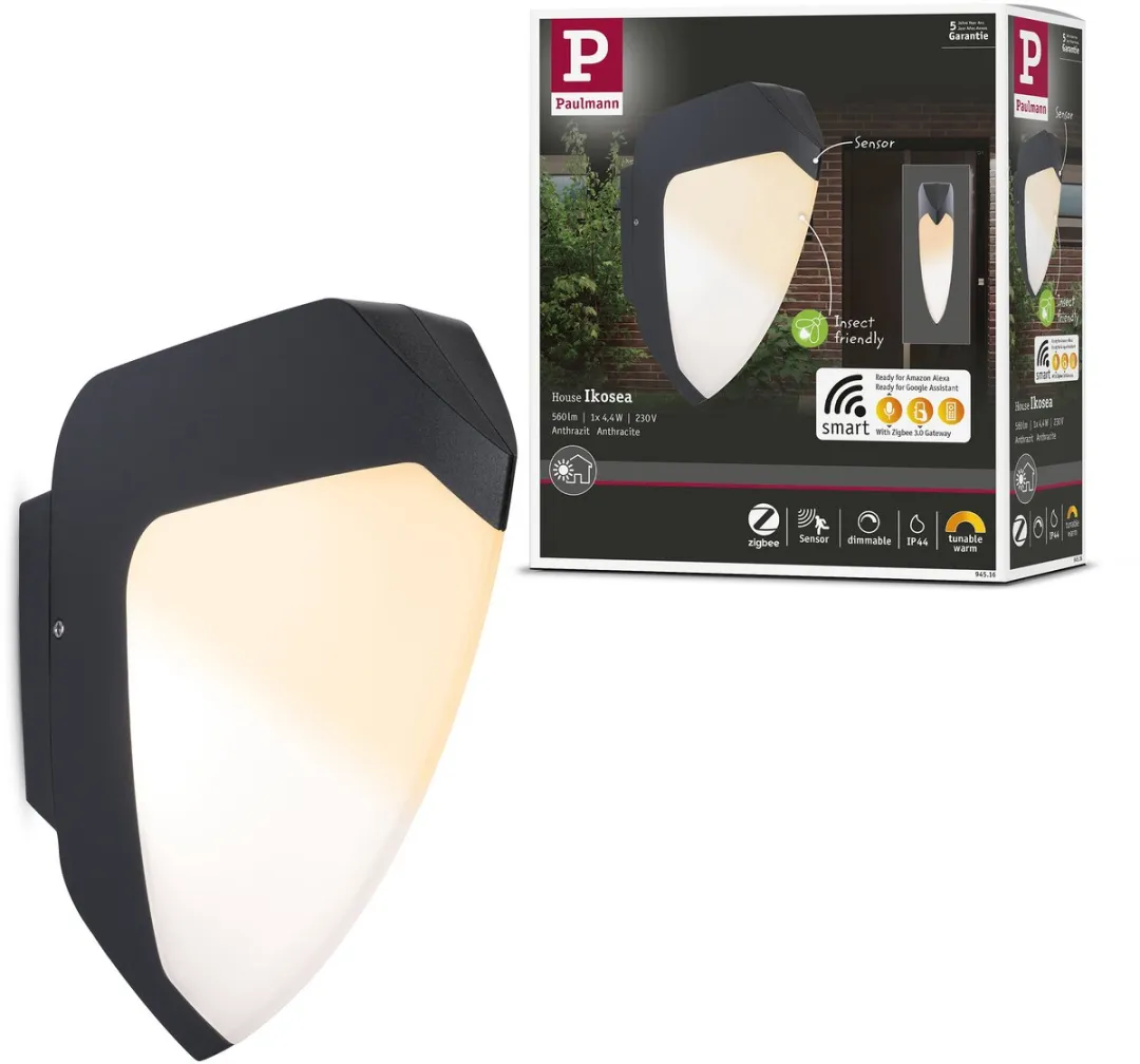 Paulmann Ikosea LED Wandarmatuur Zigbee 3.0