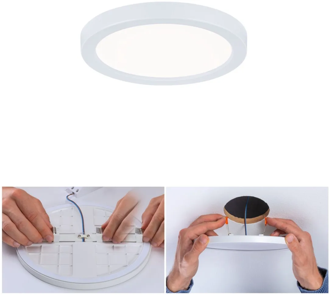Paulmann VariFit Areo LED-inbouwpaneel 6,5W 500lm IP44 - Wit