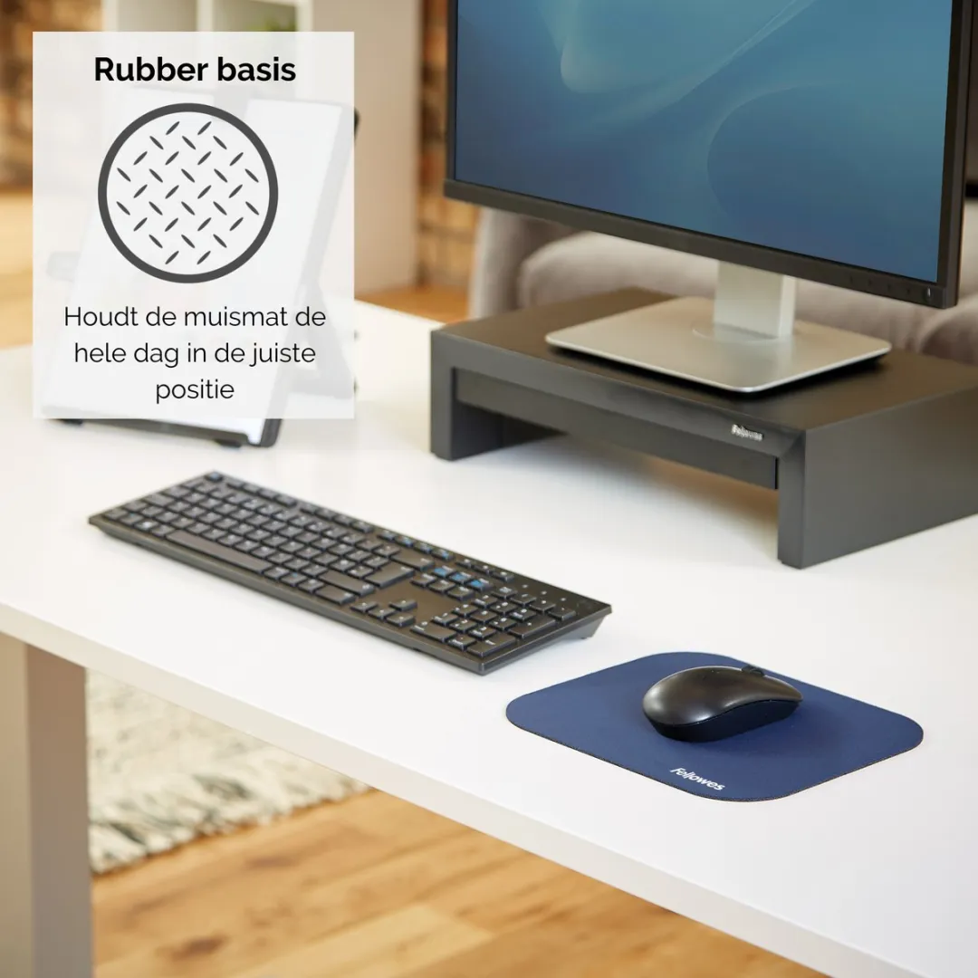 Fellowes Muismat Premium - Blauw