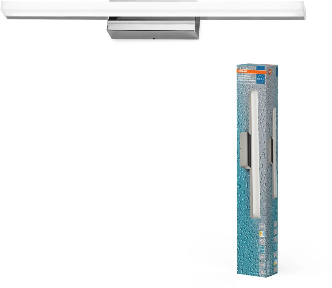 Osram Orbis Mirror 60cm Click CCT DIM IP44 - Chroom