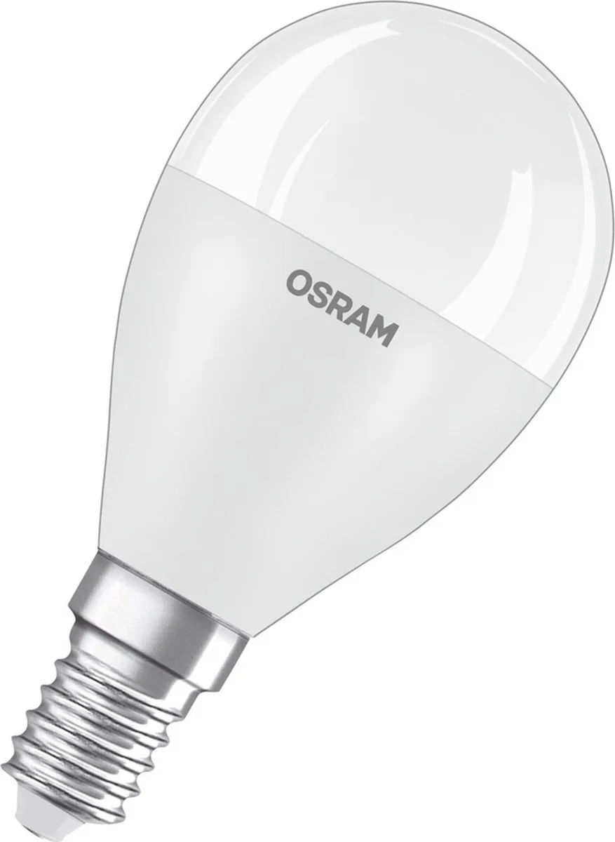Osram LED Miniball E14 7.5W 6500K Mat - 1 Stuk
