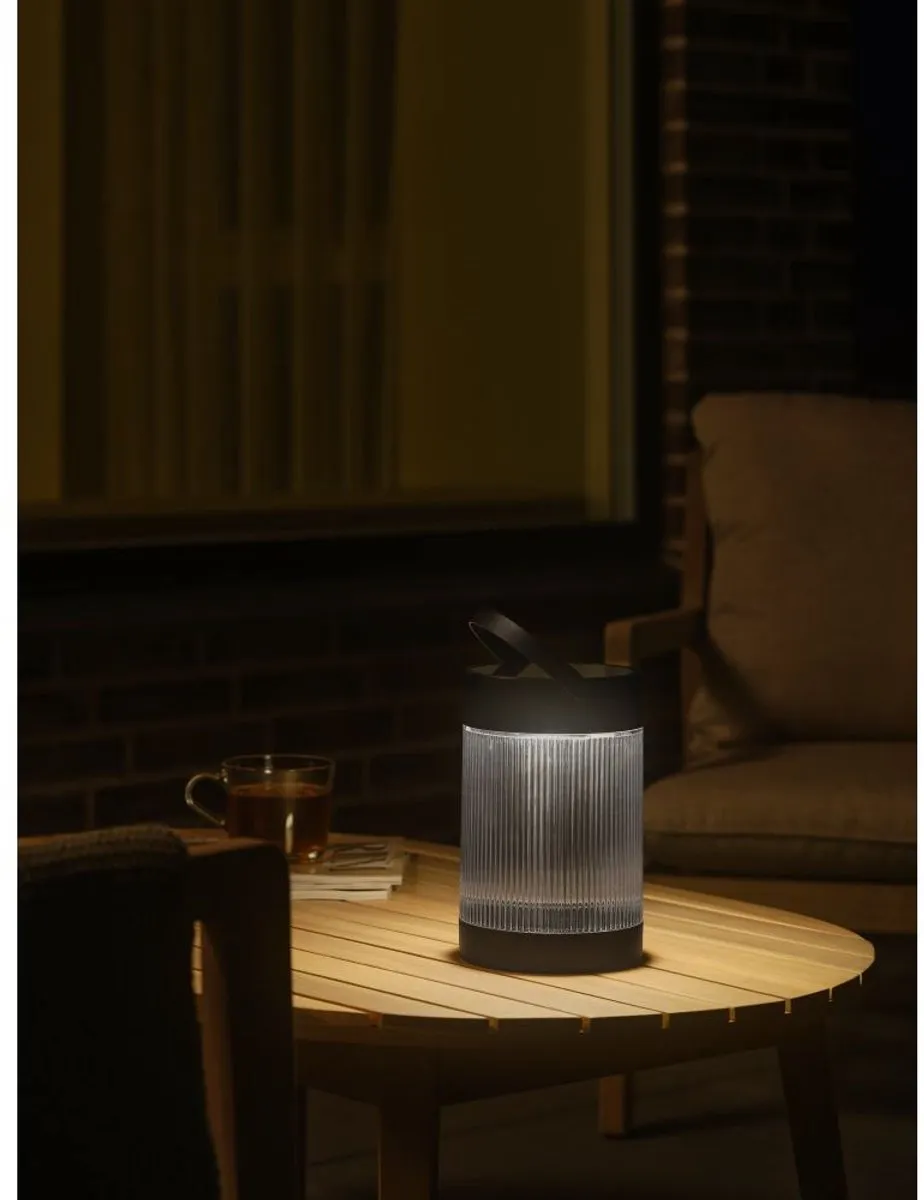 Nordlux Coupar Tafellamp Solar LED - 14cm - Zwart - afbeelding 6 van 6