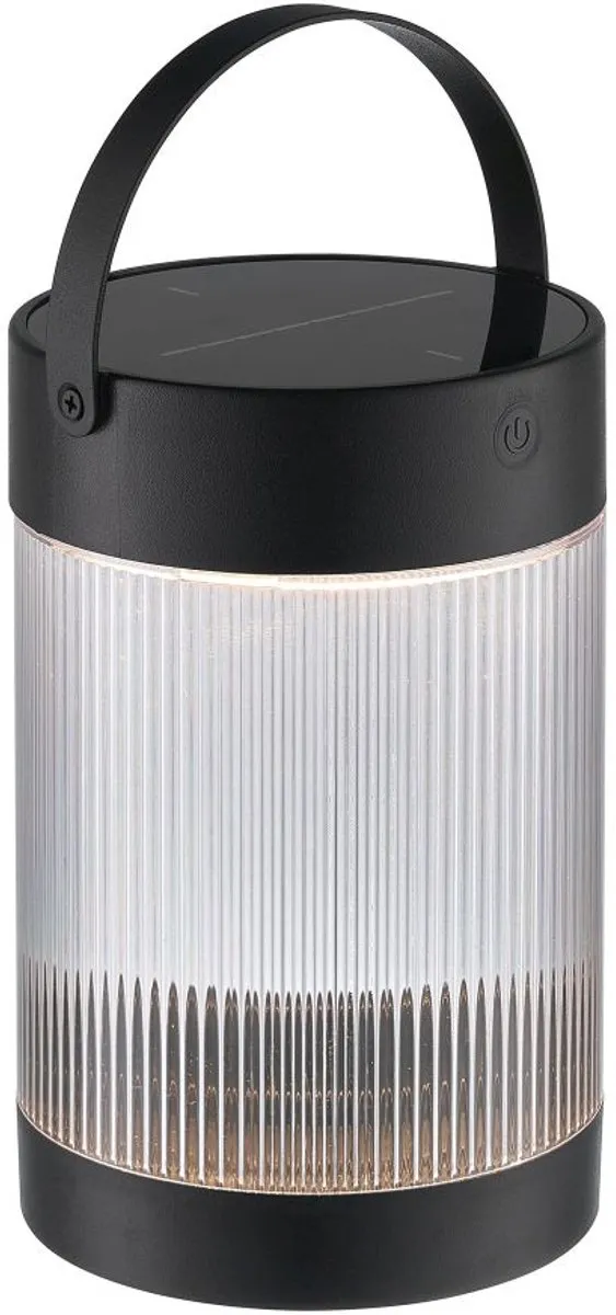 Nordlux Coupar Tafellamp Solar LED - 14cm - Zwart
