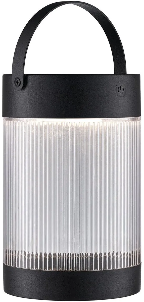 Nordlux Coupar Tafellamp Solar LED - 14cm - Zwart