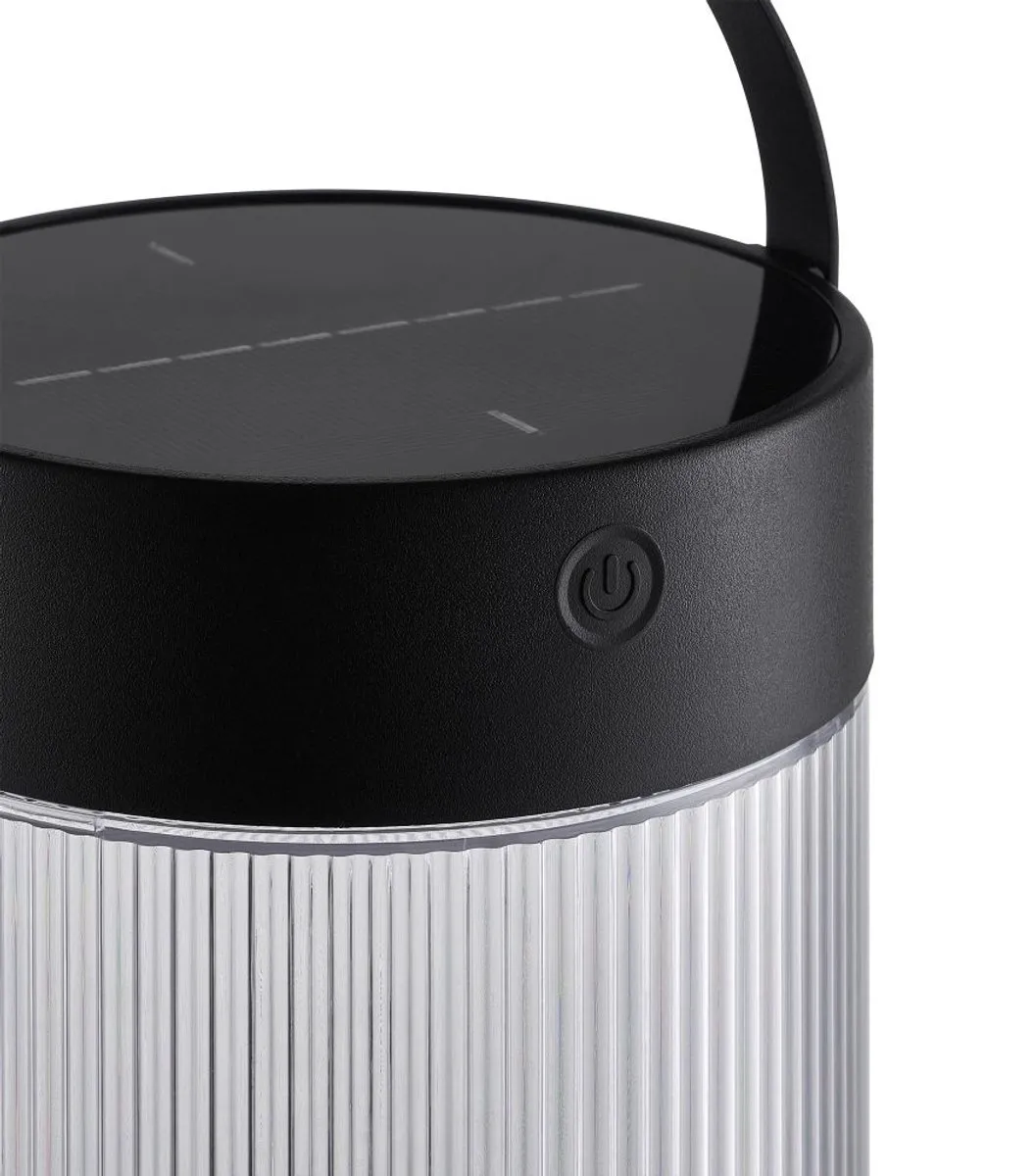 Nordlux Coupar Tafellamp Solar LED - 14cm - Zwart