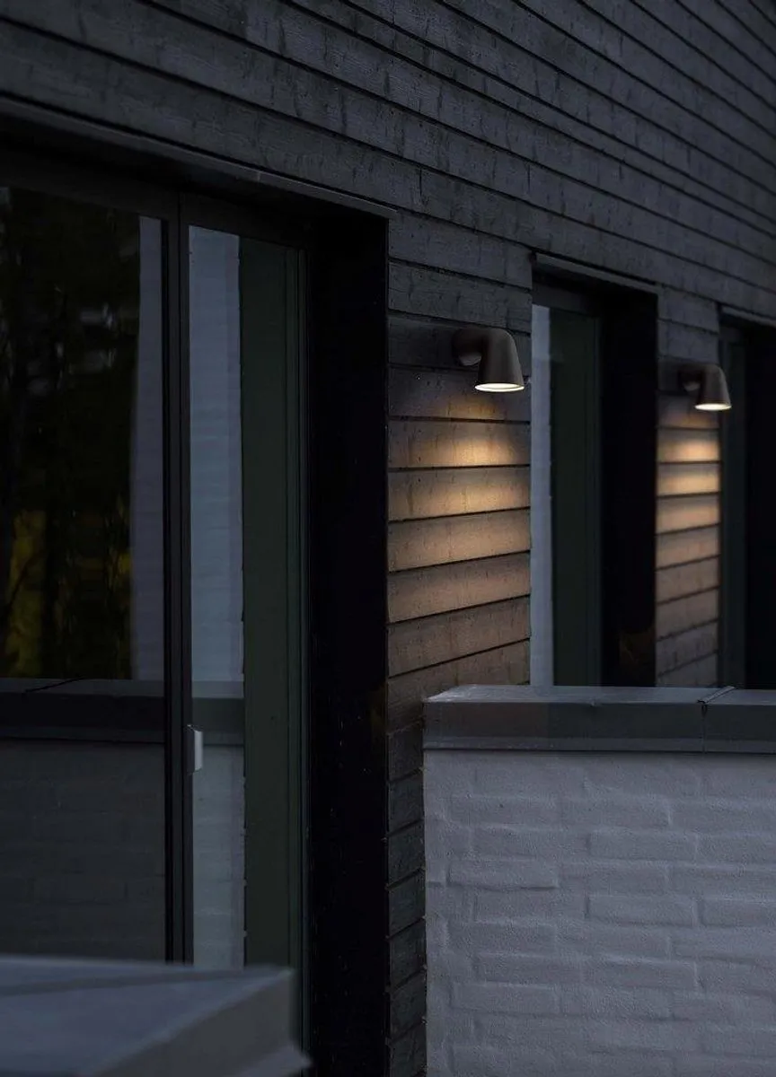 Nordlux Front Wandlamp GU10 IP44 - Zwart