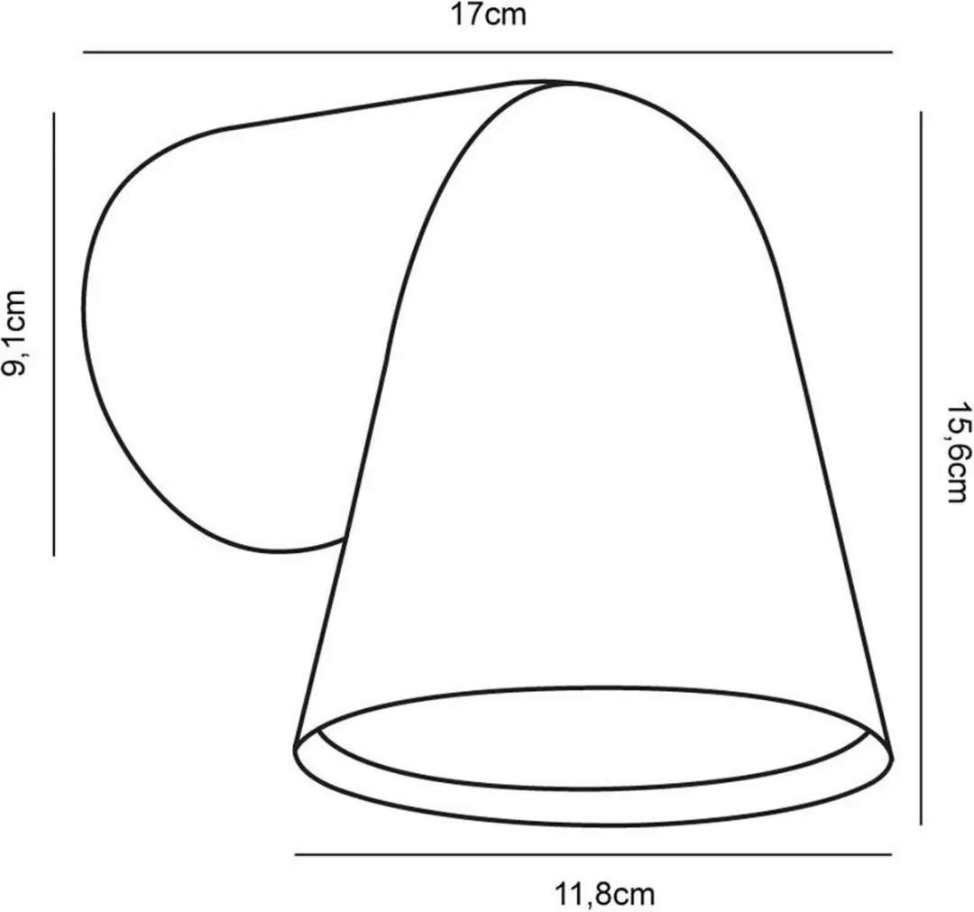 Nordlux Front Wandlamp GU10 IP44 - Zwart