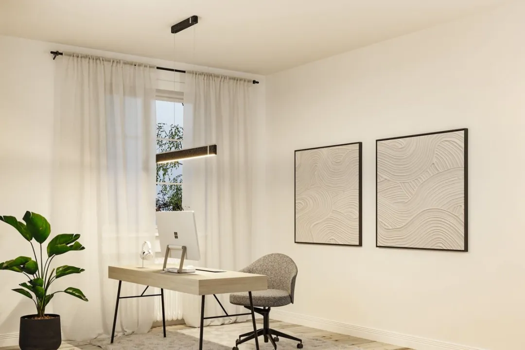 Paulmann LED Hanglamp Jagun Tunable White 21W - Antraciet