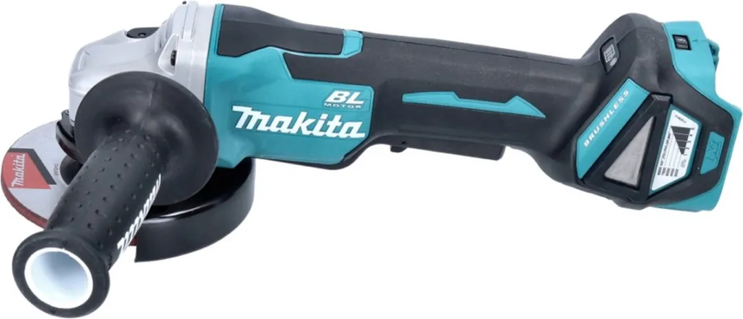 Makita DGA515RTJ Haakse Accuslijper 125mm - 18V 5Ah - 2 Accu + Lader
