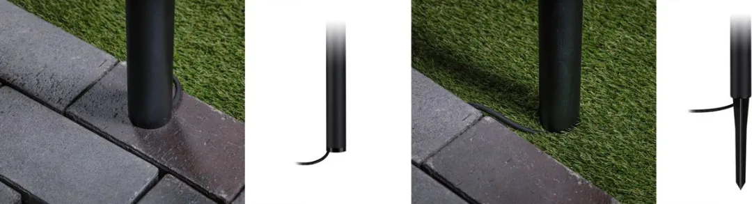 Paulmann LED Bolderlamp Flarea IP65 400mm - 3000K - 3,1W