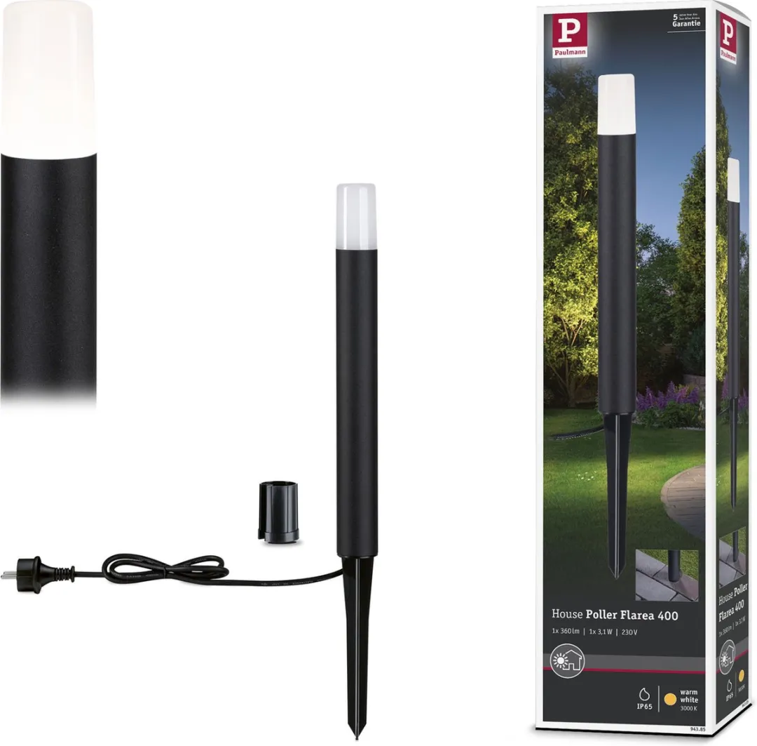 Paulmann LED Bolderlamp Flarea IP65 400mm