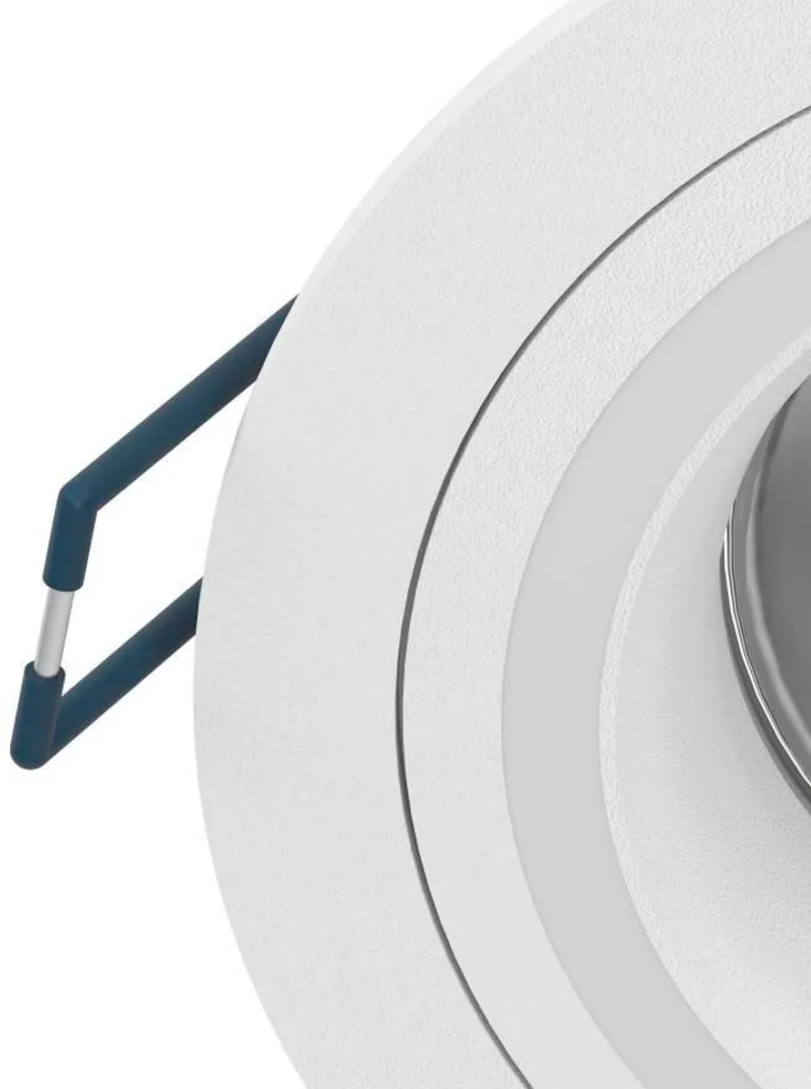 EGLO connect.z Carosso-Z Smart Inbouwspot Ø9.3cm - RGBW - Zigbee