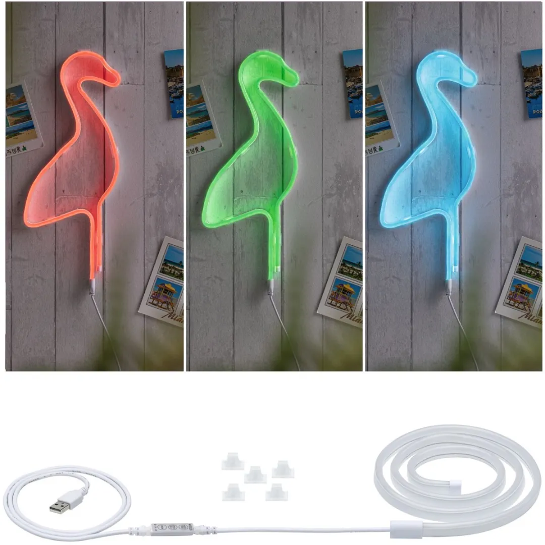 Paulmann USB LED Strip Colorflex Neon RGB 1m - 108 LEDs/m