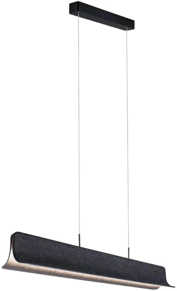 Paulmann LED-hanglamp Noyan 2x24W Antraciet