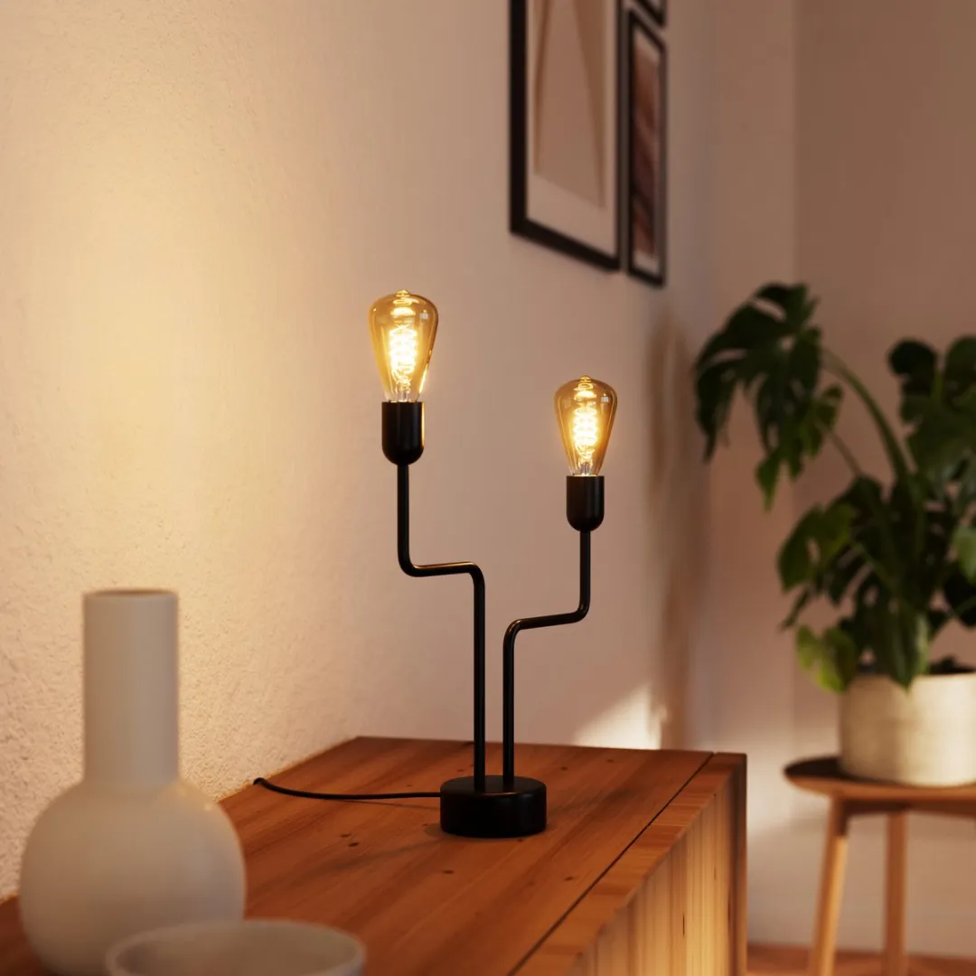 Osram LED Edison Vintage 1906 ST48 4,8W - E14 - Warm wit - Ø48cm - Goud - afbeelding 4 van 6