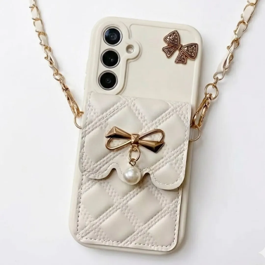 NUVEX Crèmekleurig Telefoonhoesje S25
