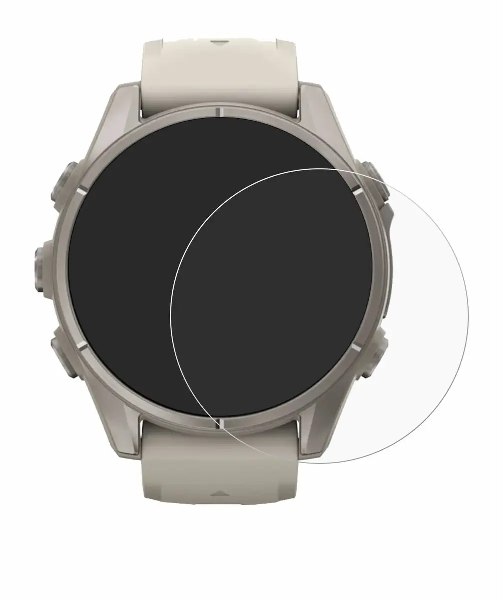 upscreen Screenprotector Garmin Fenix 9 43mm - afbeelding 5 van 6