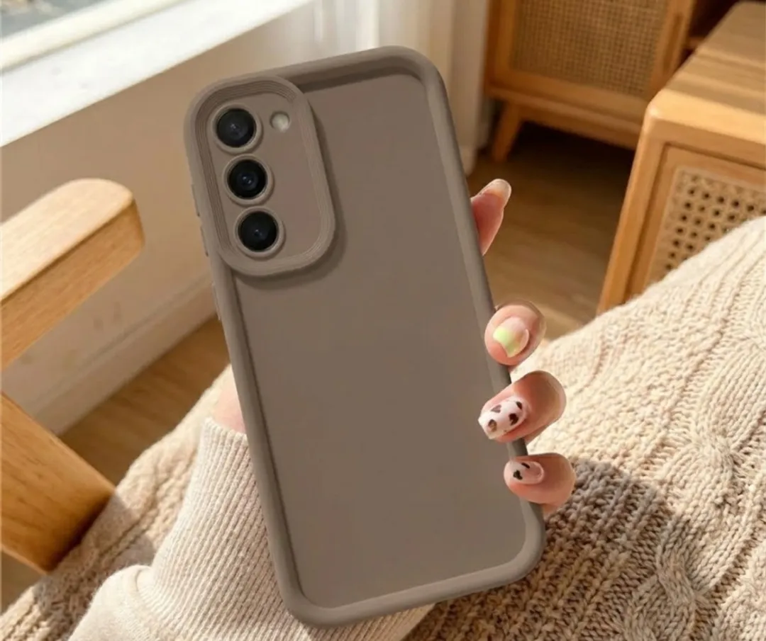 NUVEX Telefoonhoesje Galaxy S23 - 3 Stuks Zwart/Beige/Taupe