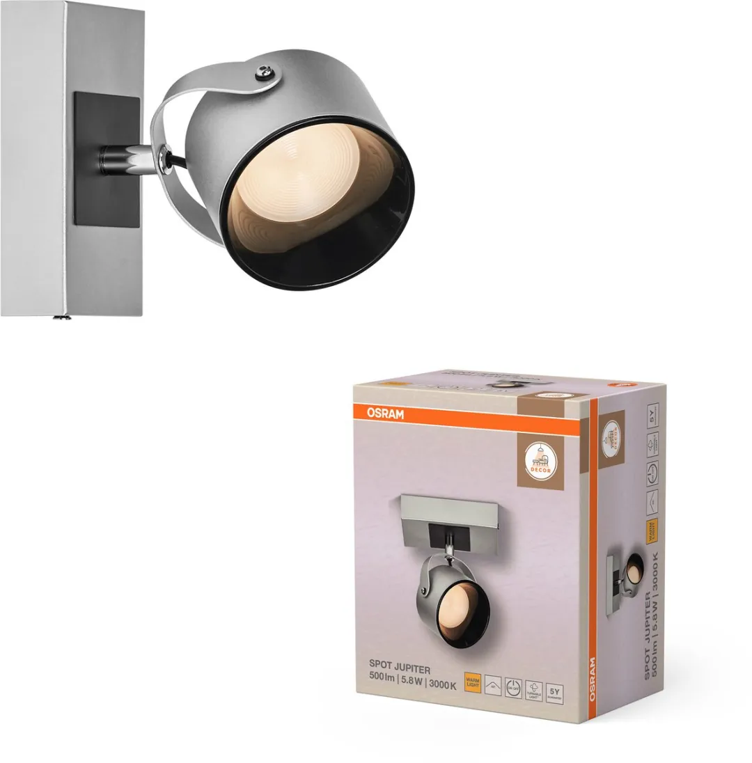 Osram Decor Spot Jupiter 5,8W - 185lm Warm Wit - Zilver