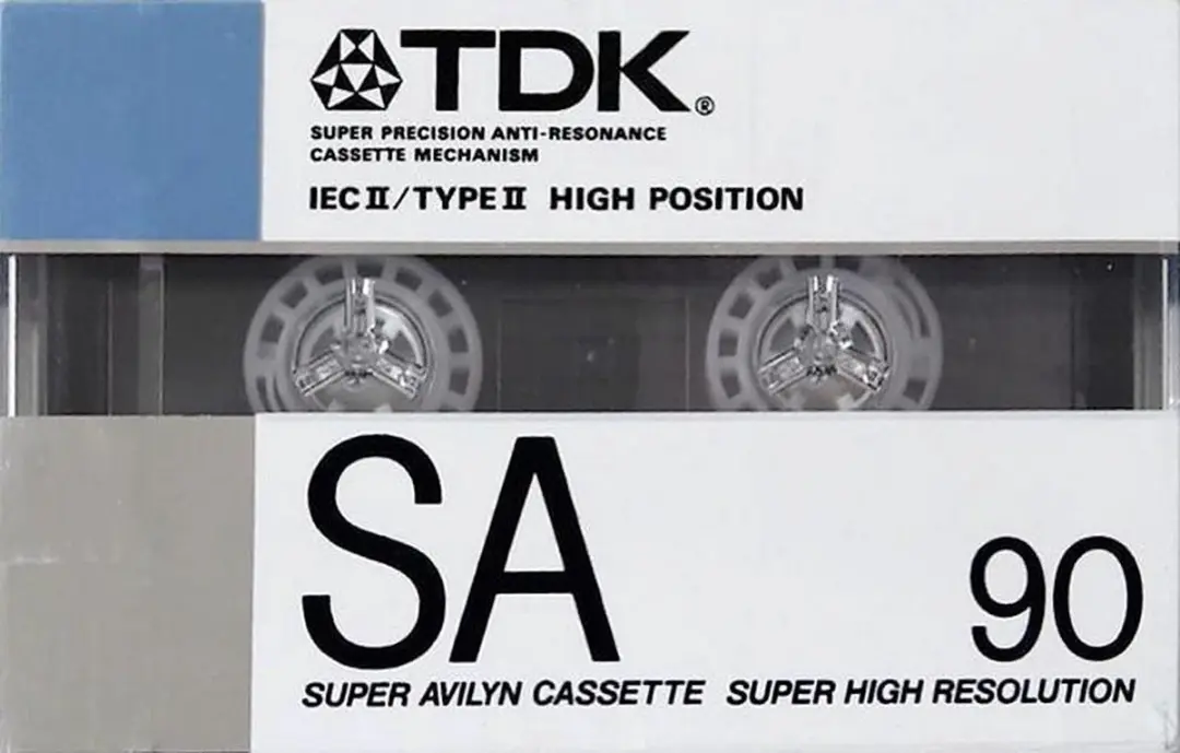 TDK SA-90 Super high resolution High position