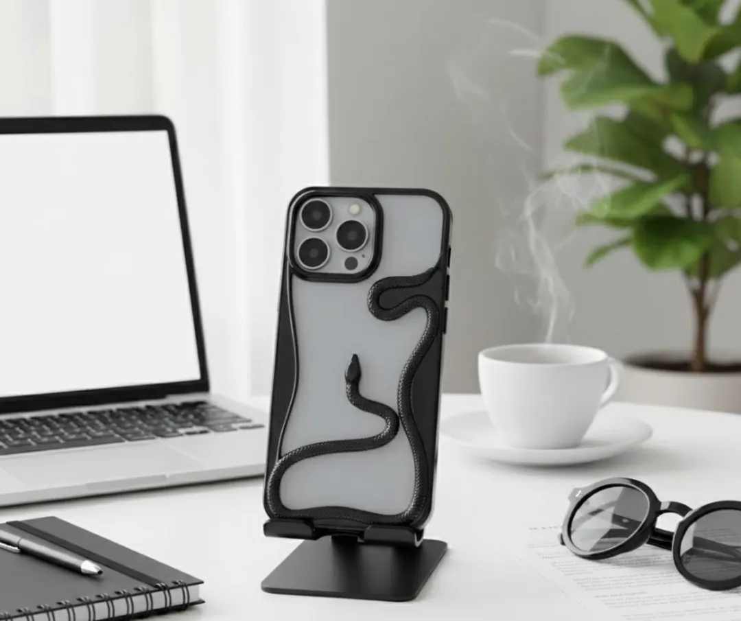 NUVEX iPhone 16 Pro Max Slanghoesje - Zwart