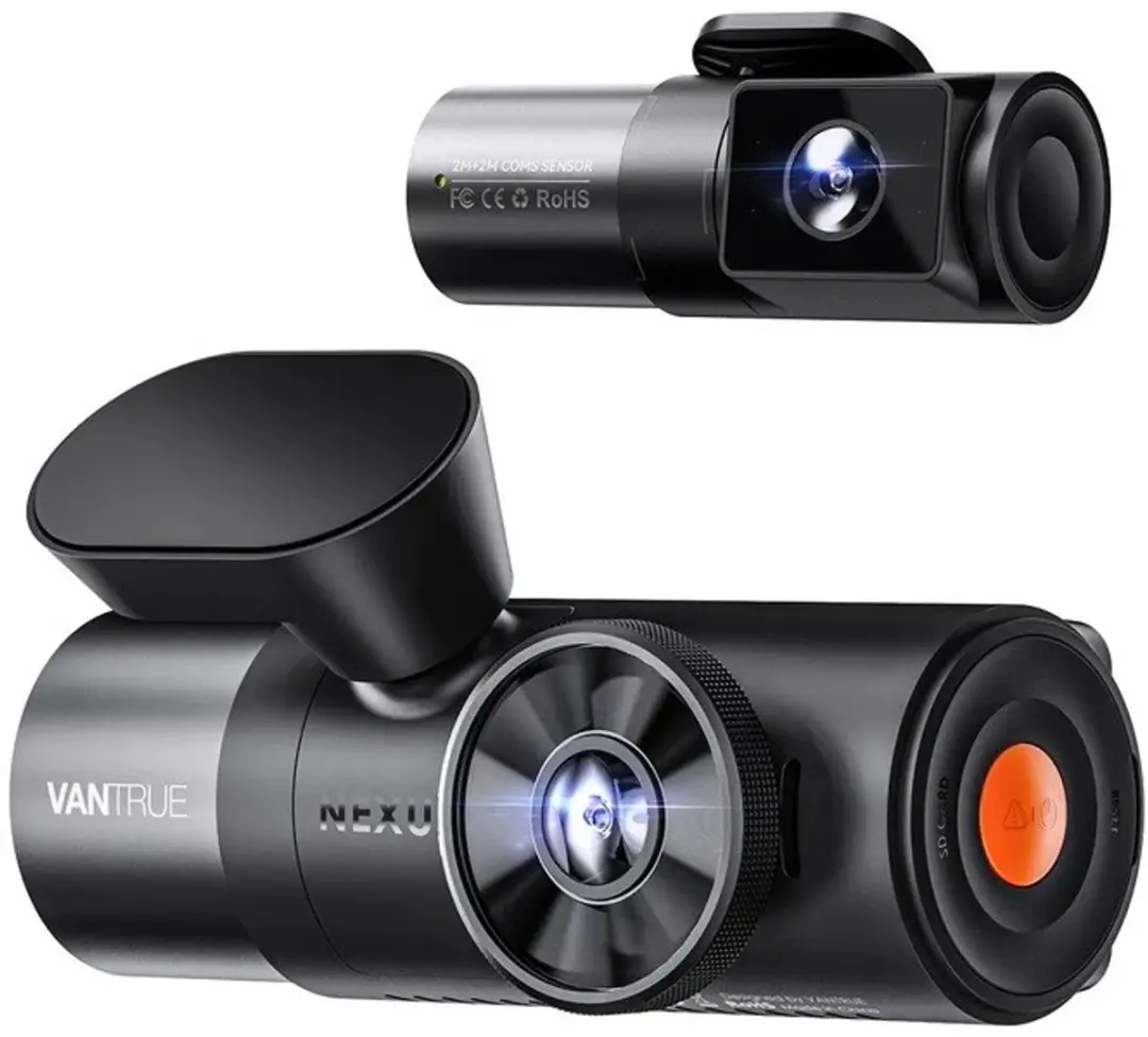 Vantrue N5 Nexus 5 Dashcam - 4-Kanaals 360° - Zwart - afbeelding 3 van 4