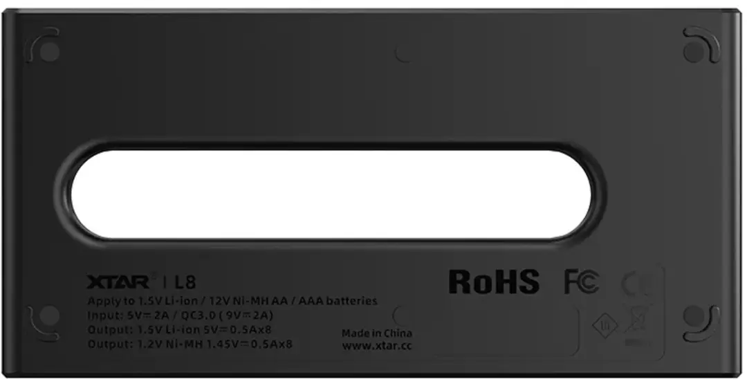 Xtar L8 KT Acculader AA/AAA - Type-C - 8 Batterijen - afbeelding 3 van 6