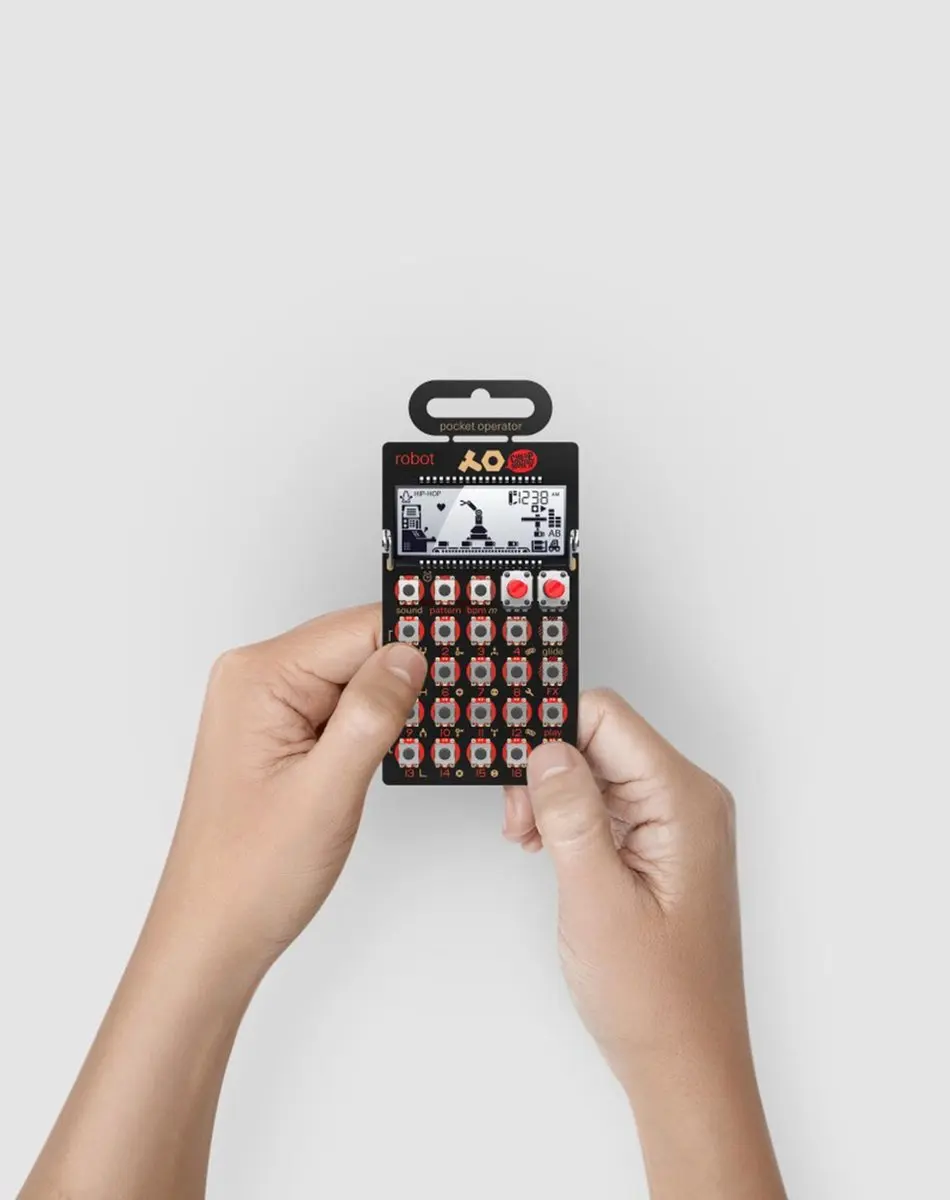Teenage Engineering PO-28 Pocket Operator Robot - Zwart - afbeelding 2 van 4