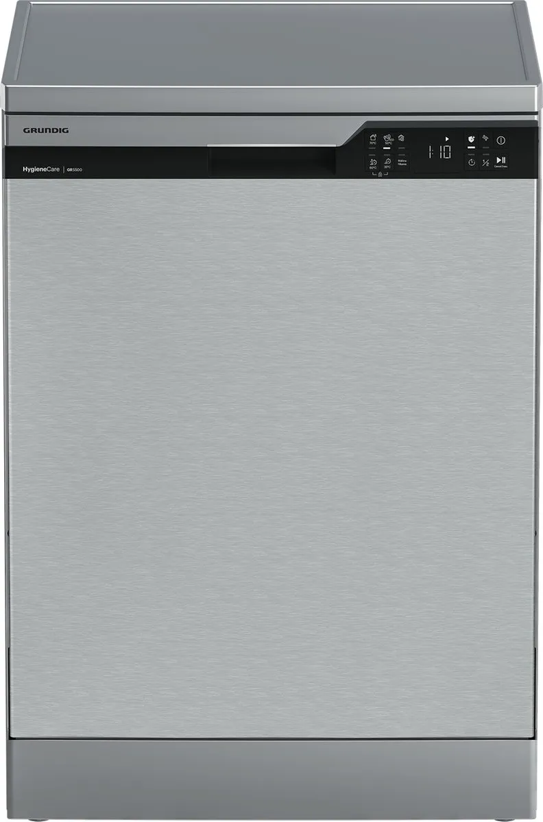 Grundig GNFP3440X Vrijstaande Vaatwasser 14 Couverts