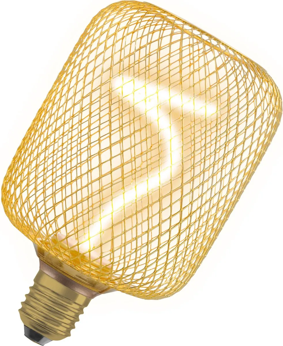 Osram LED Decor Square 3.5W 170lm 1800K - Goud - E27