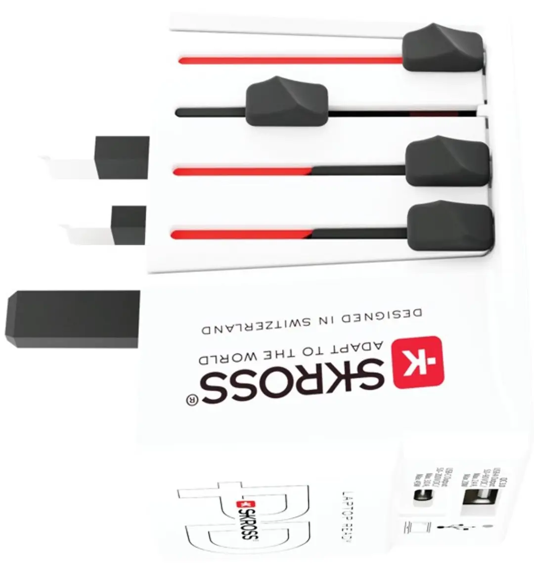 Skross MUV PRO 1302975 Wereldreisadapter - 2 USB - afbeelding 6 van 6
