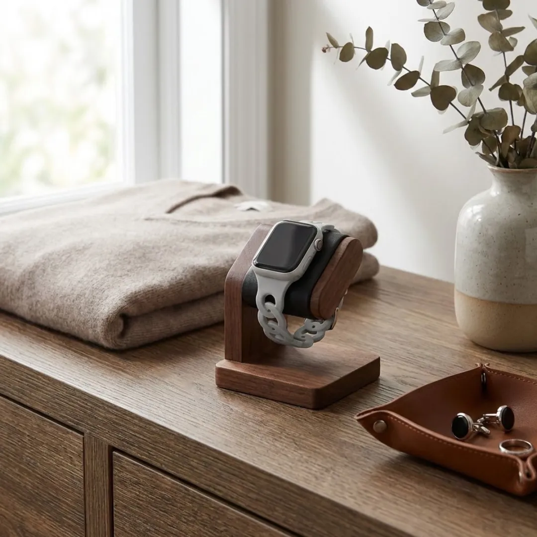 NUVEX Horlogebandje Apple Watch 42-49mm - Ultra dun Silicone Grijs